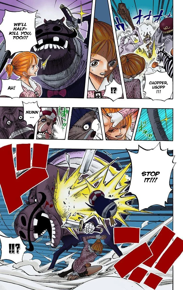 One Piece - Colored Chapter 451 page 17
