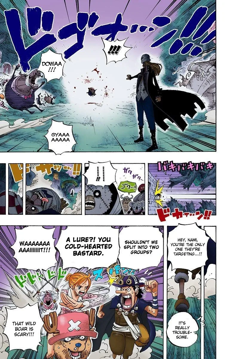 One Piece - Colored Chapter 453 page 12