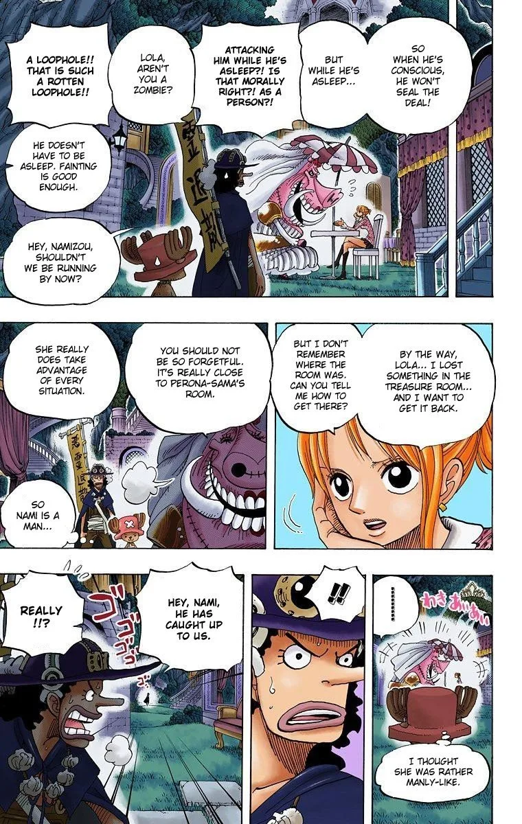 One Piece - Colored Chapter 454 page 5