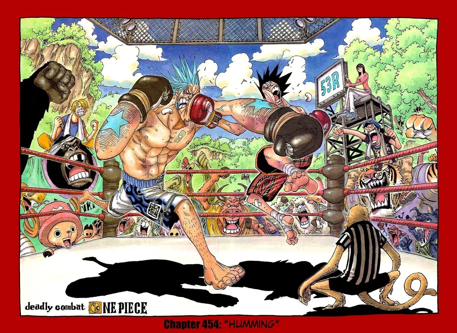One Piece - Colored Chapter 454 page 2