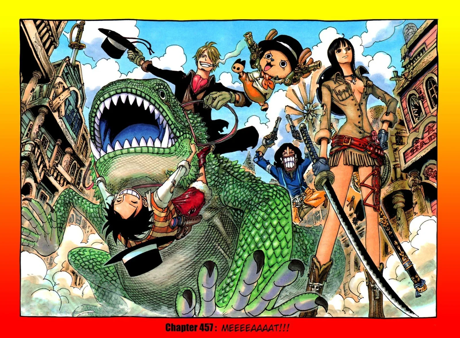 One Piece - Colored Chapter 457 page 2