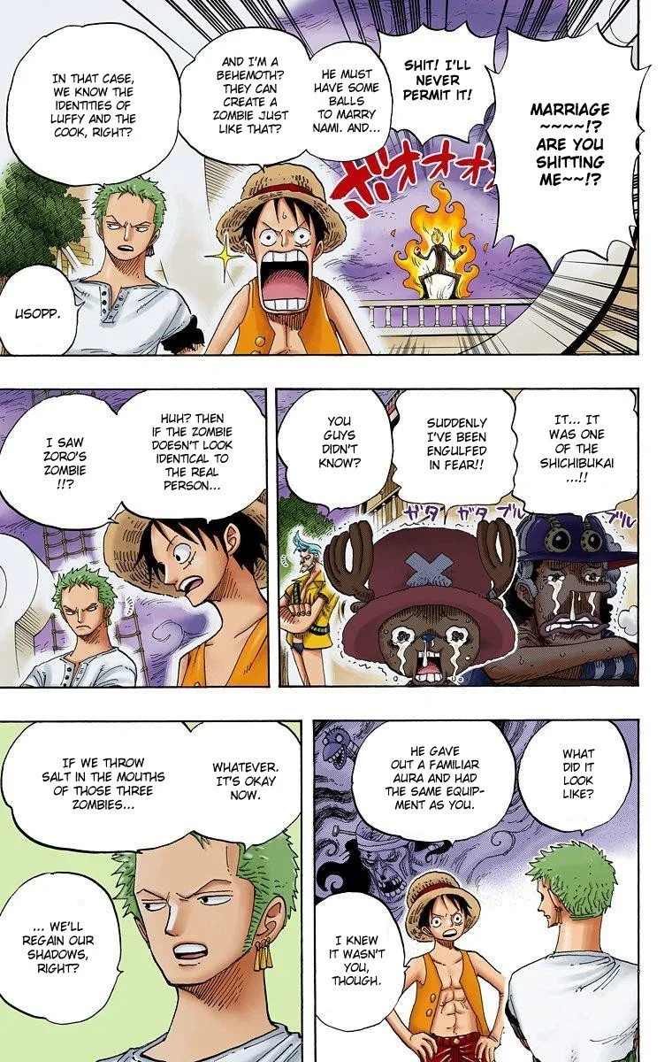 One Piece - Colored Chapter 459 page 6