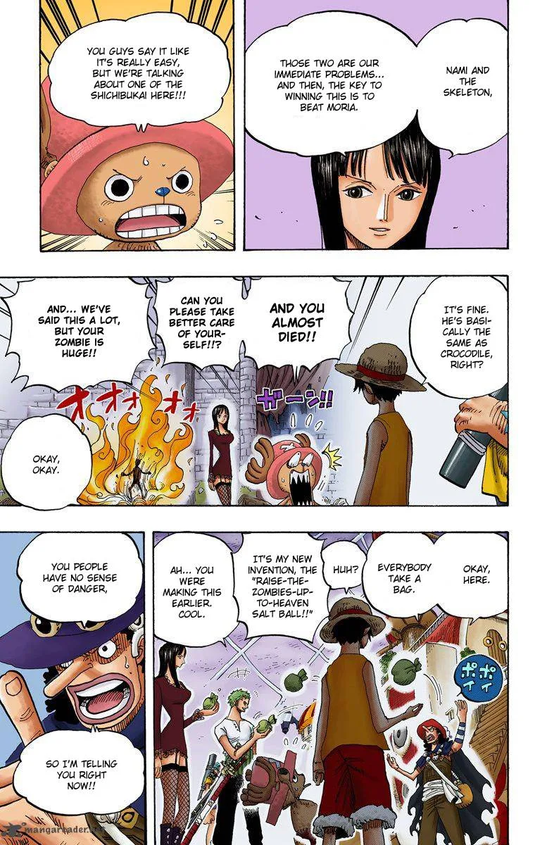 One Piece - Colored Chapter 460 page 7