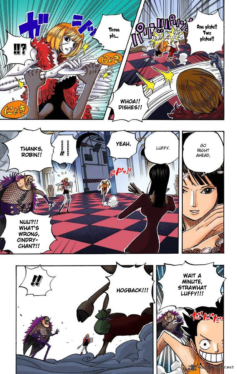 One Piece - Colored Chapter 461 page 6