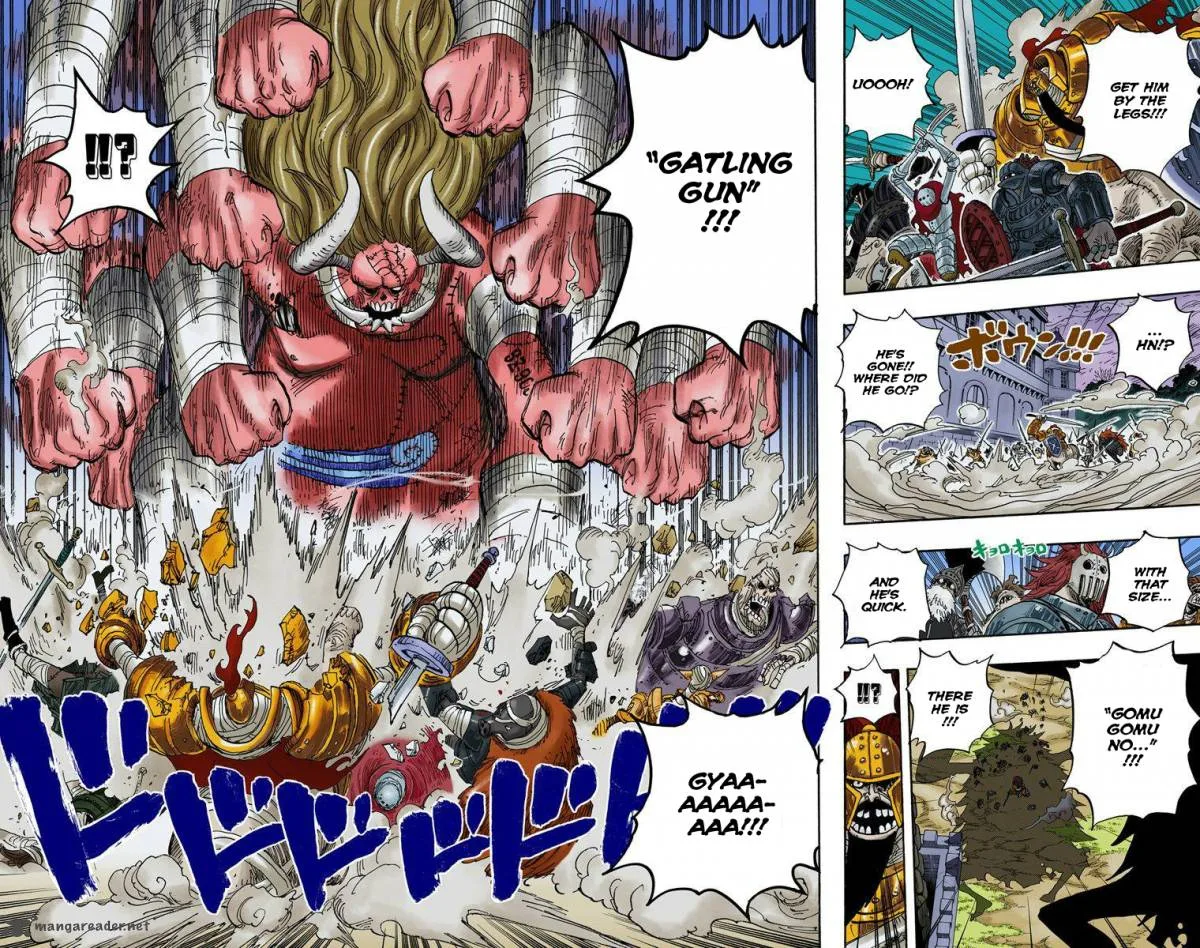 One Piece - Colored Chapter 462 page 17