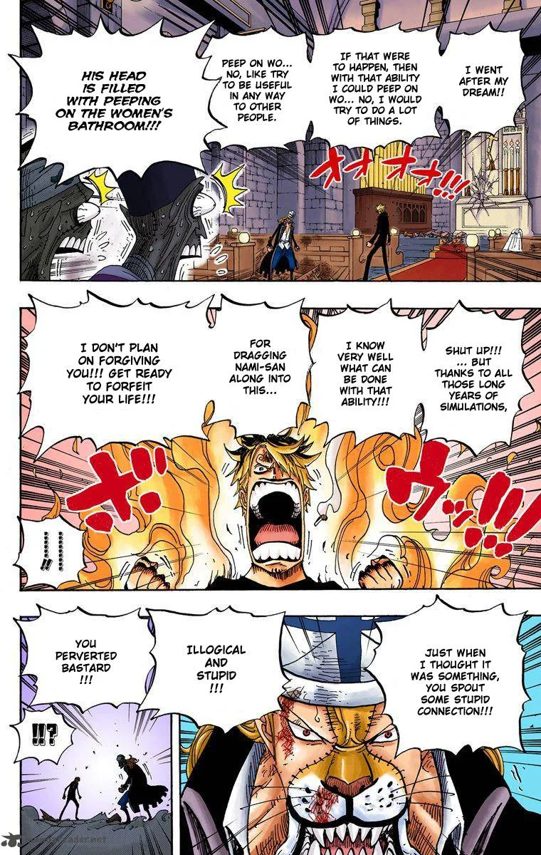 One Piece - Colored Chapter 464 page 8