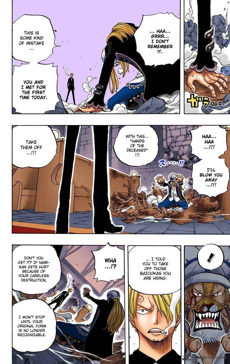 One Piece - Colored Chapter 464 page 4