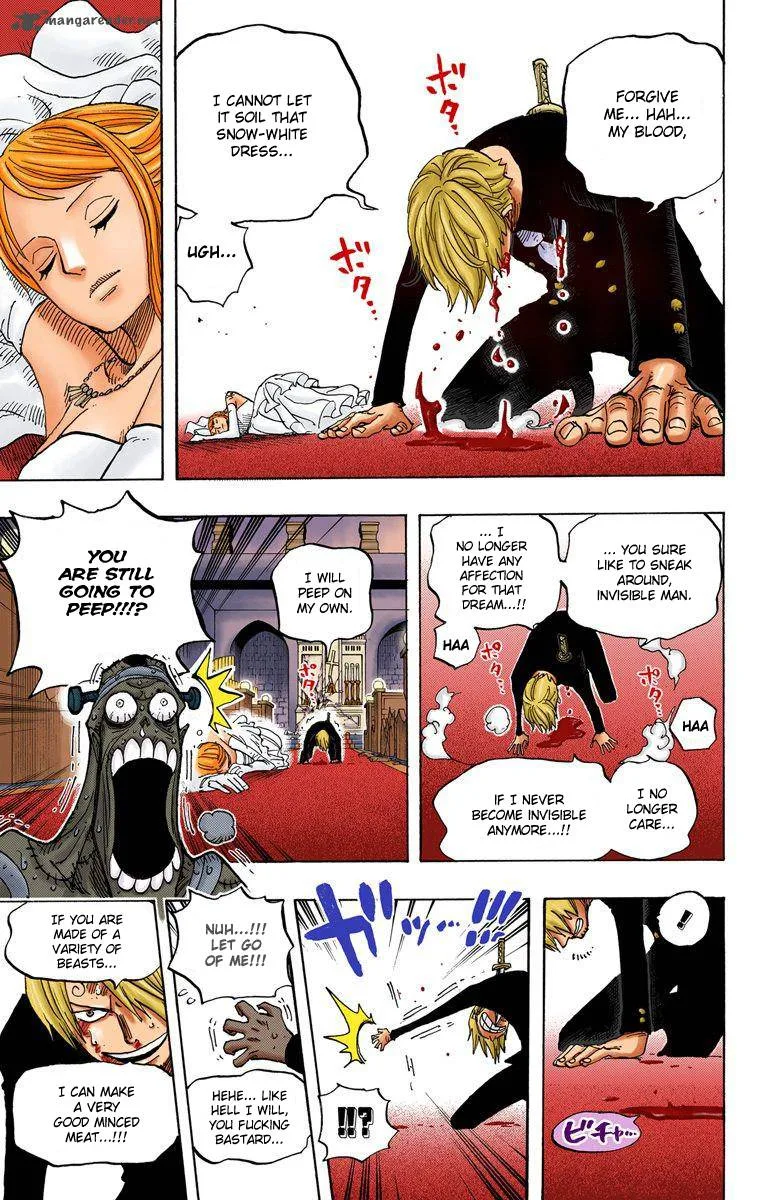 One Piece - Colored Chapter 464 page 13