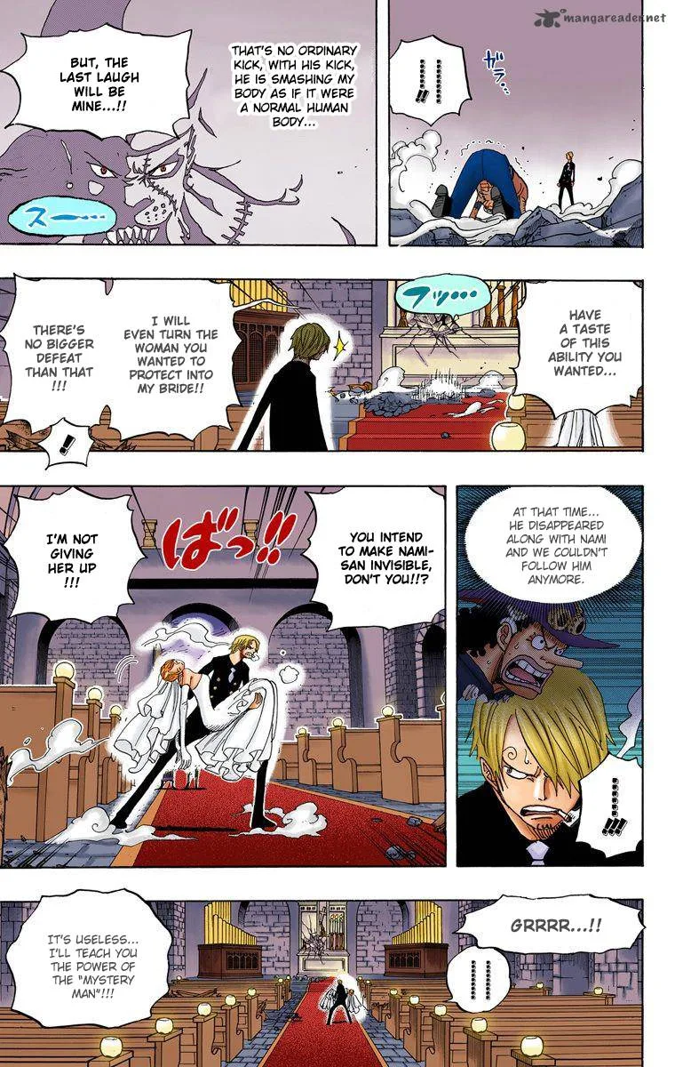One Piece - Colored Chapter 464 page 11