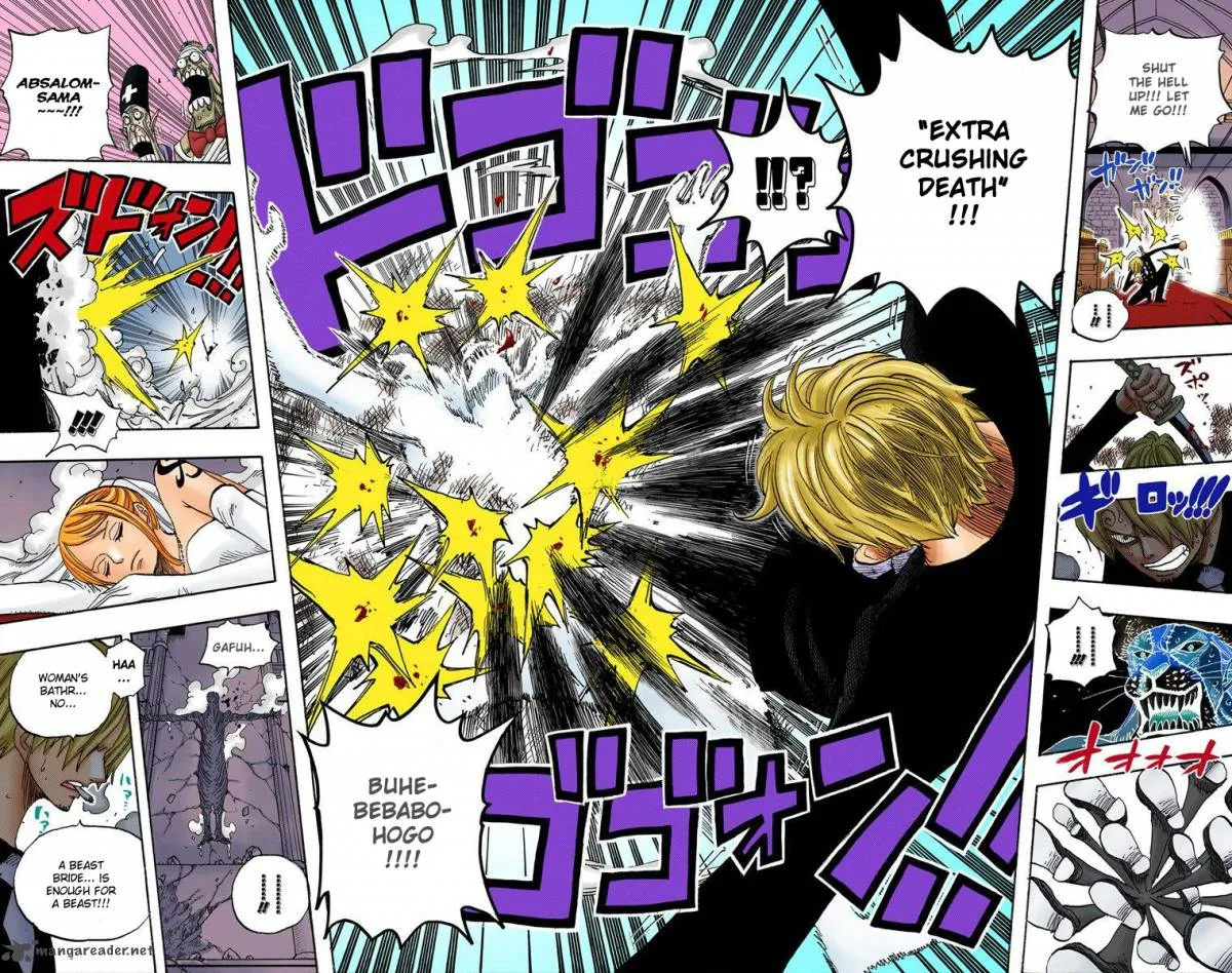 One Piece - Colored Chapter 464 page 14