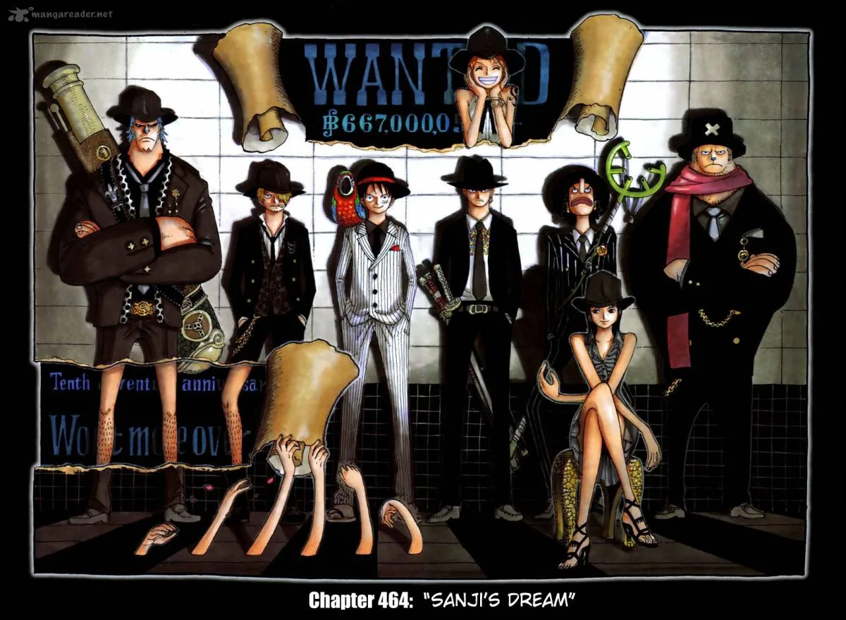 One Piece - Colored Chapter 464 page 2