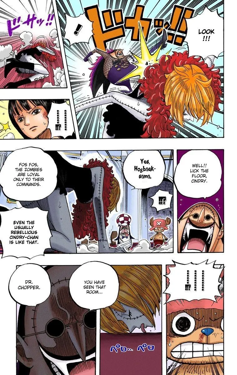 One Piece - Colored Chapter 468 page 8