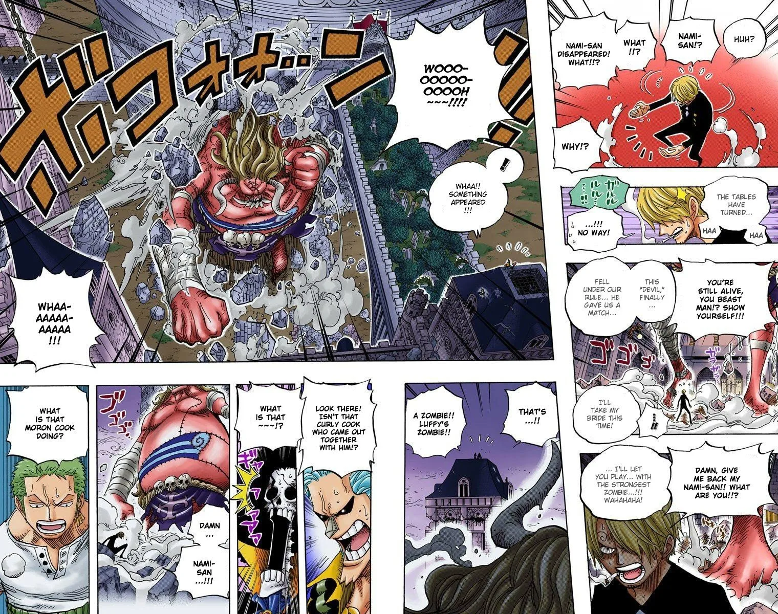 One Piece - Colored Chapter 469 page 14