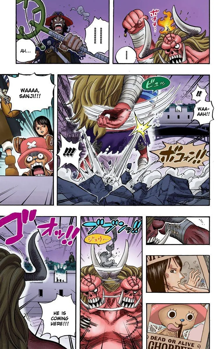 One Piece - Colored Chapter 470 page 9