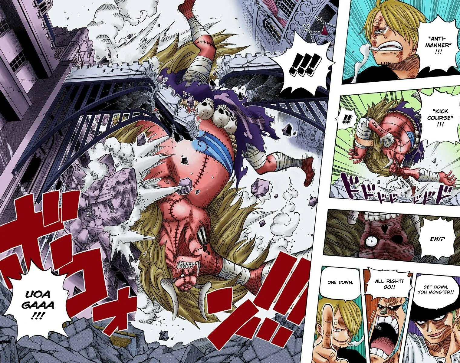 One Piece - Colored Chapter 472 page 14
