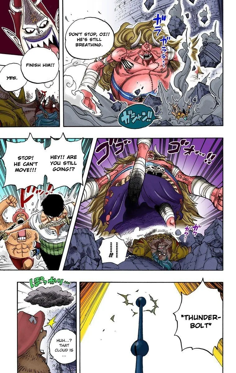 One Piece - Colored Chapter 475 page 14