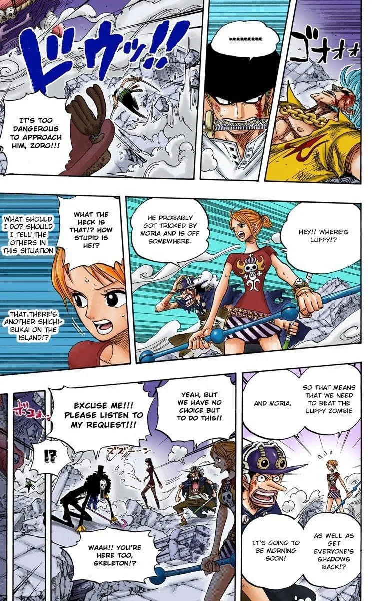 One Piece - Colored Chapter 476 page 13