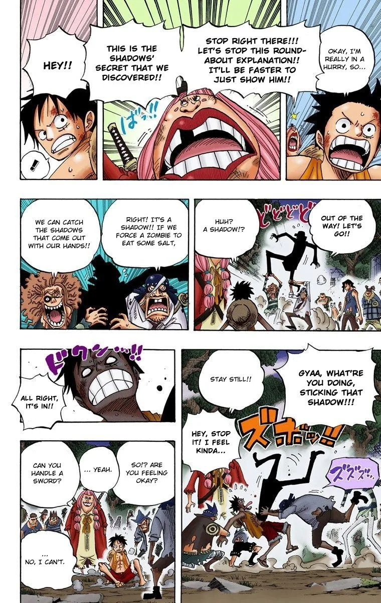 One Piece - Colored Chapter 476 page 5