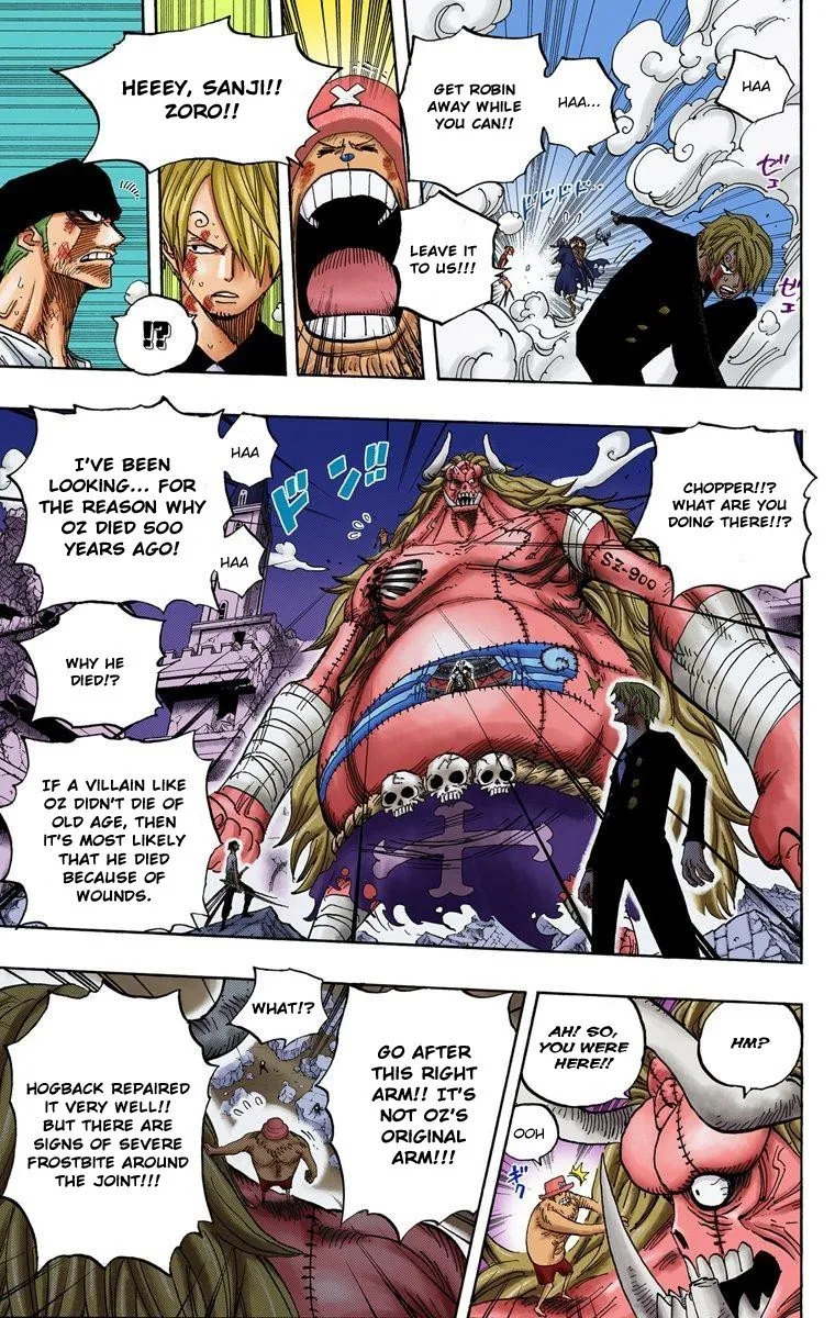 One Piece - Colored Chapter 477 page 13