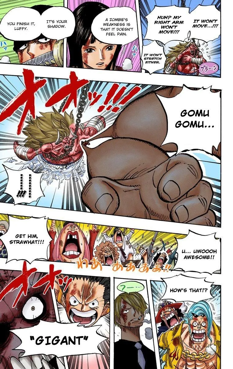 One Piece - Colored Chapter 480 page 17