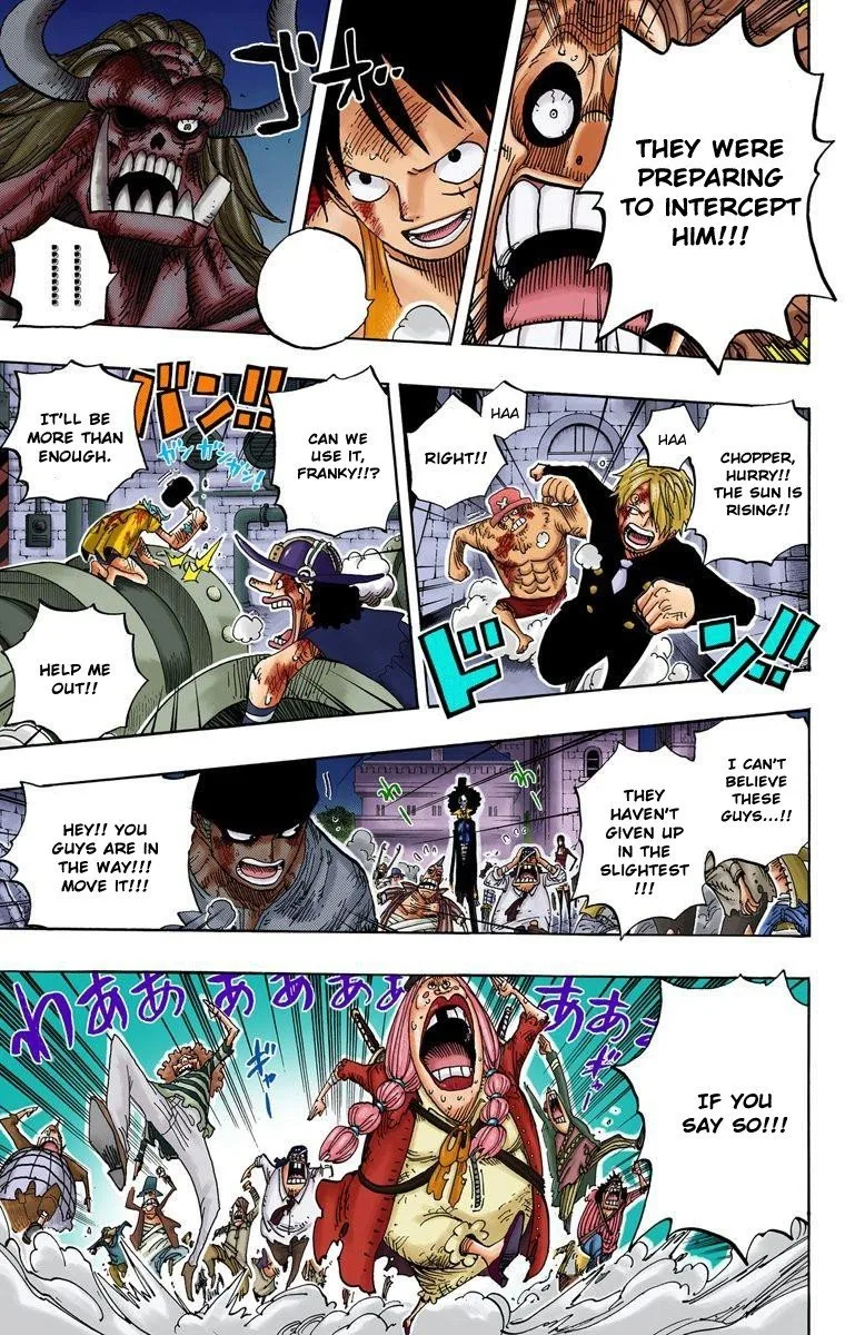 One Piece - Colored Chapter 480 page 9