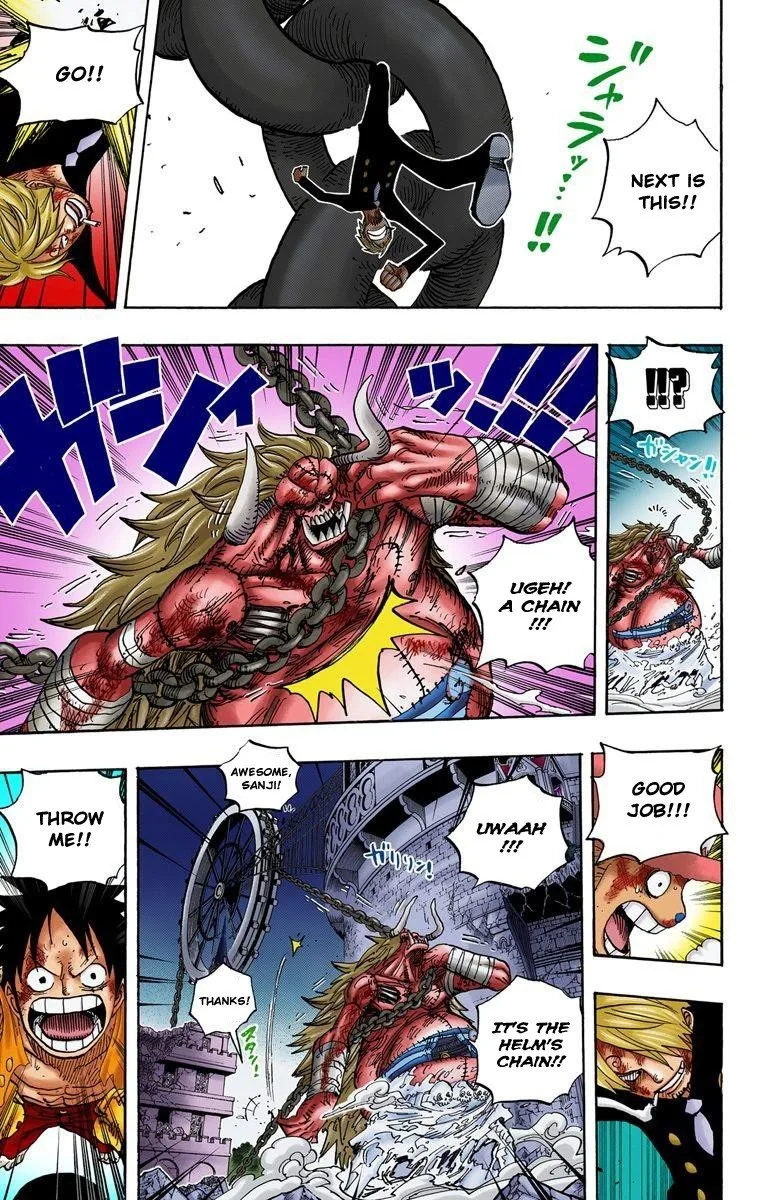 One Piece - Colored Chapter 480 page 13