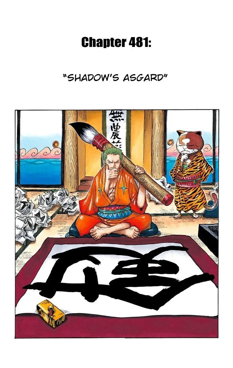 One Piece - Colored Chapter 481 page 2