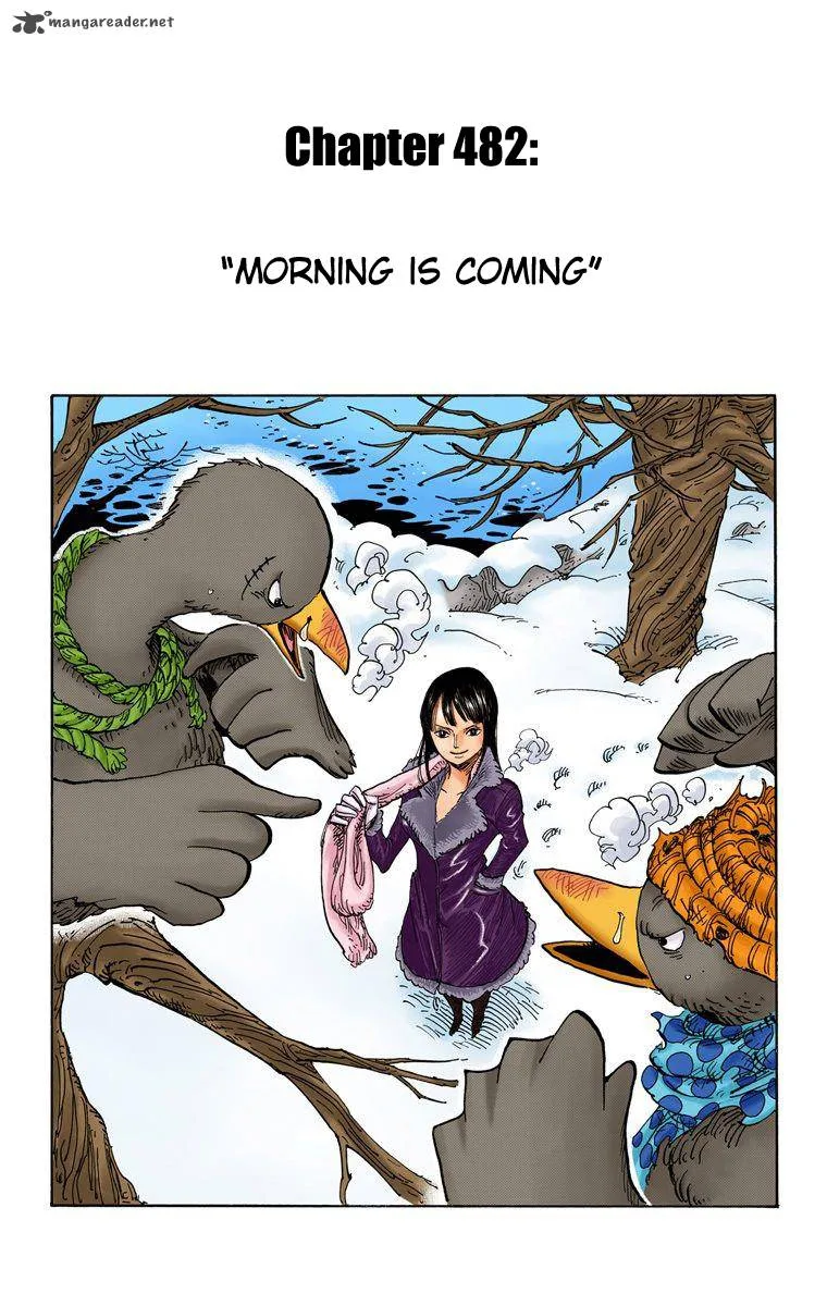 One Piece - Colored Chapter 482 page 3