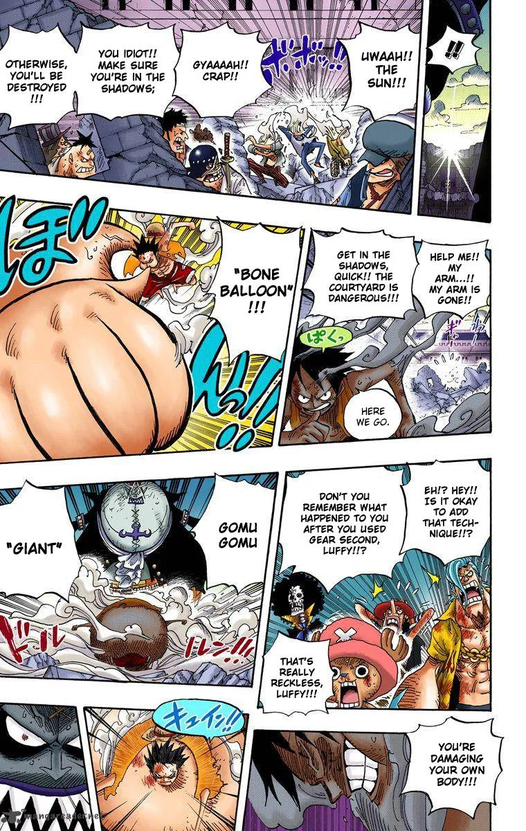 One Piece - Colored Chapter 482 page 14