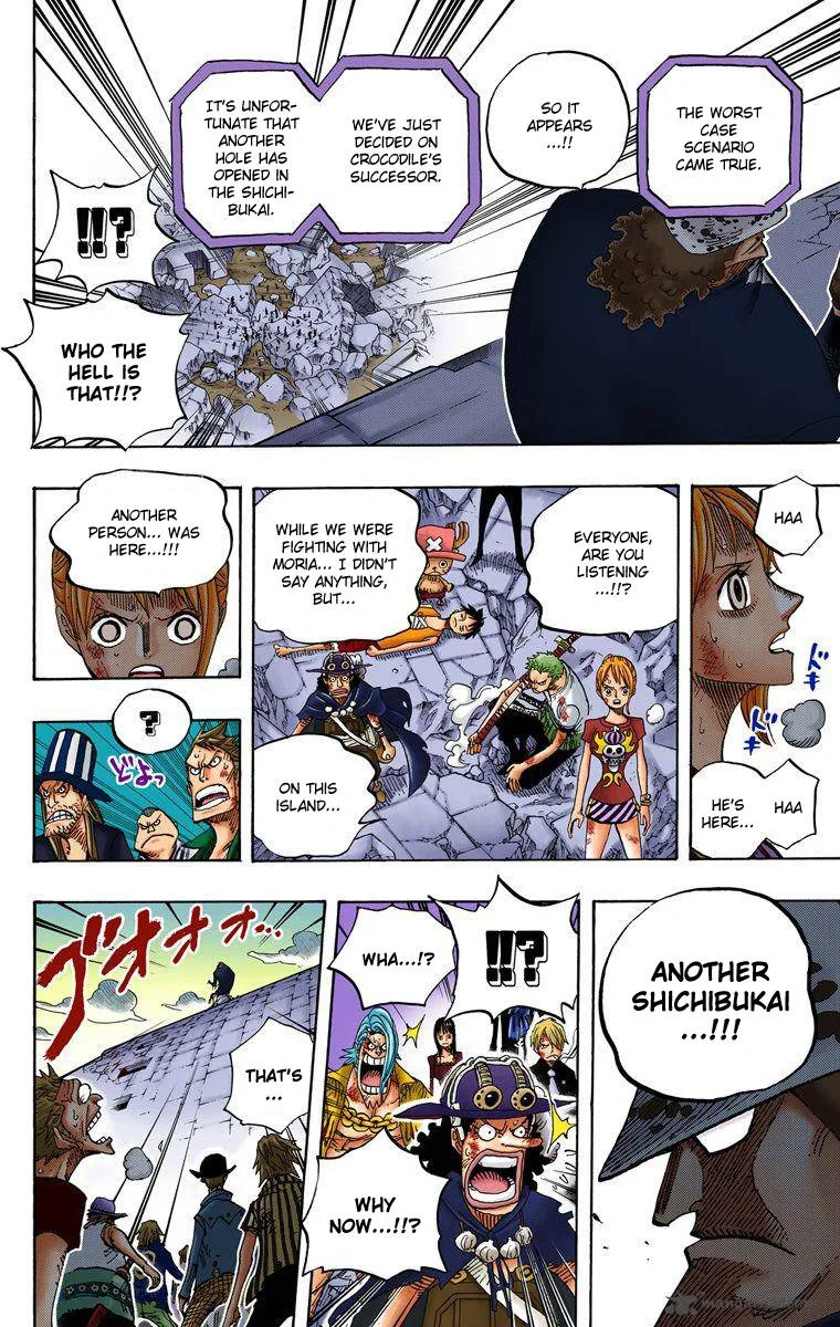 One Piece - Colored Chapter 483 page 14