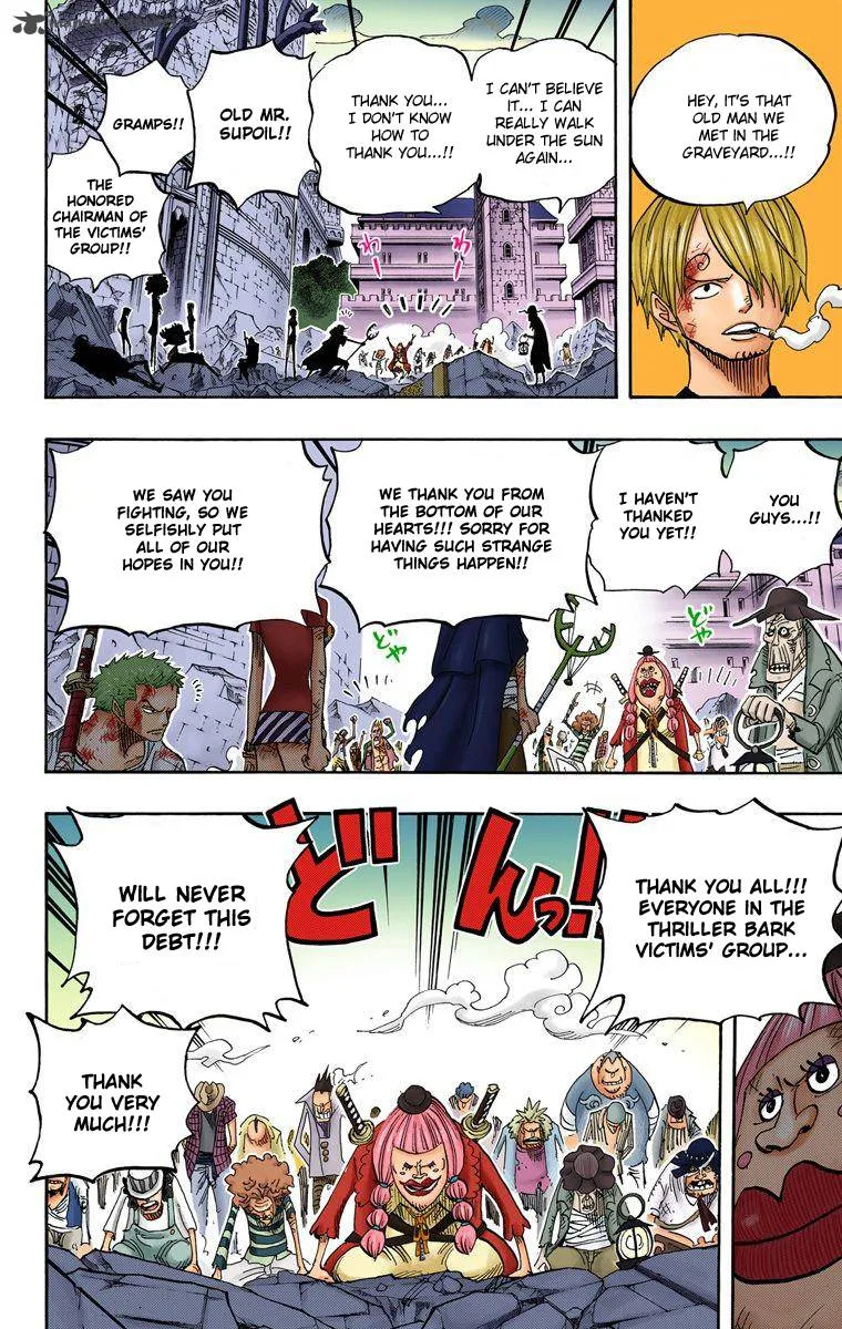 One Piece - Colored Chapter 483 page 12
