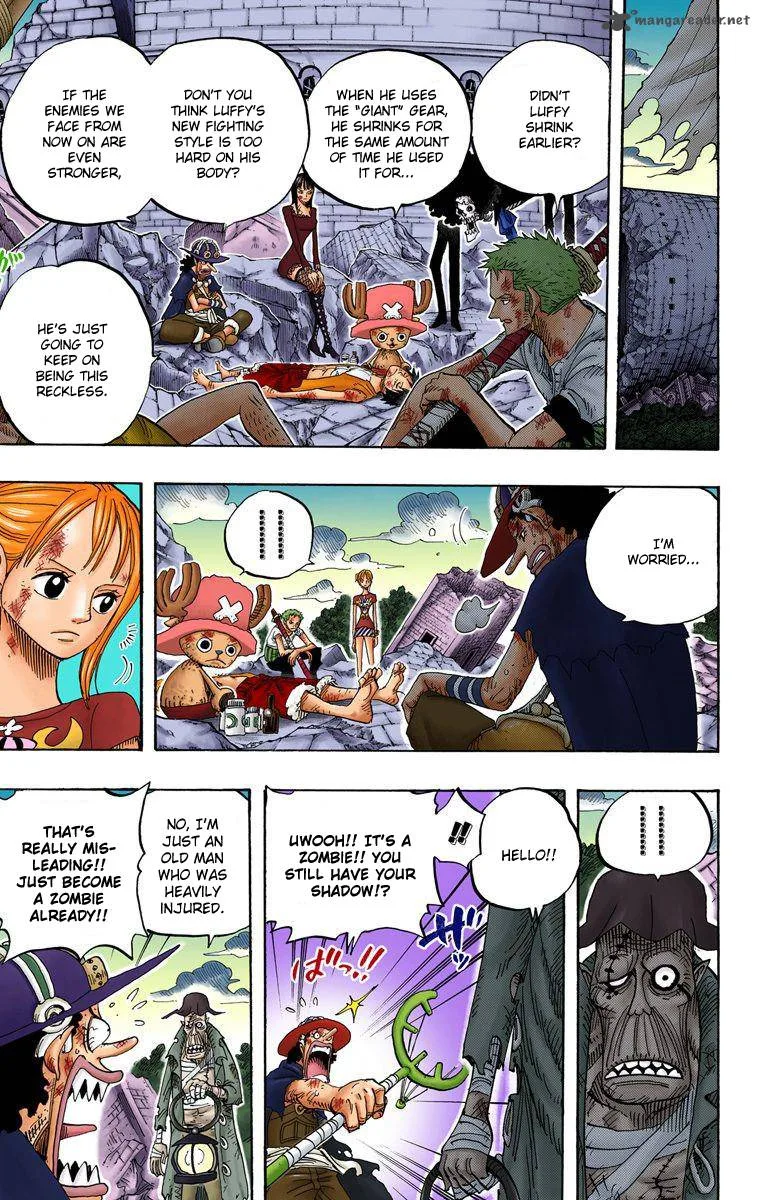 One Piece - Colored Chapter 483 page 11