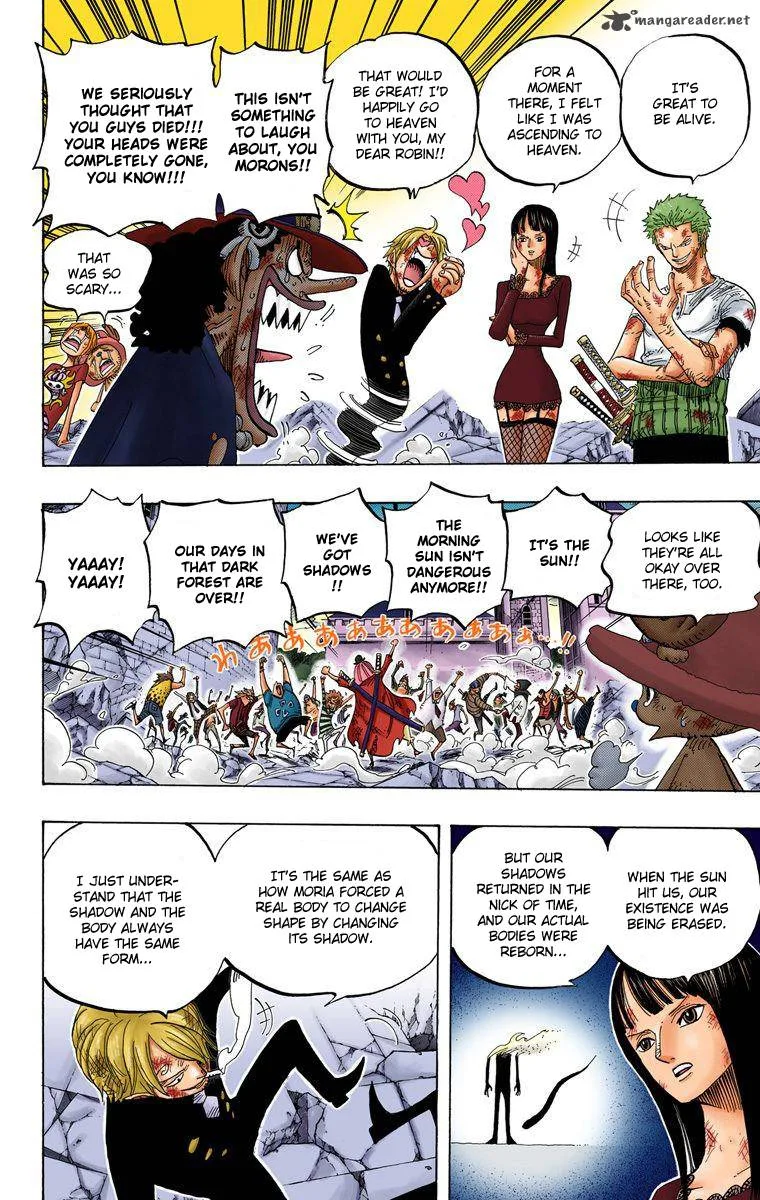One Piece - Colored Chapter 483 page 8