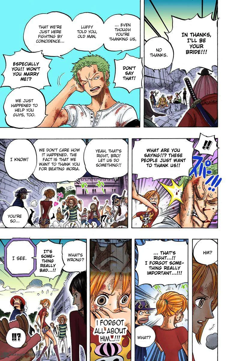One Piece - Colored Chapter 483 page 13