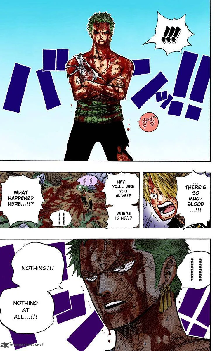 One Piece - Colored Chapter 485 page 20