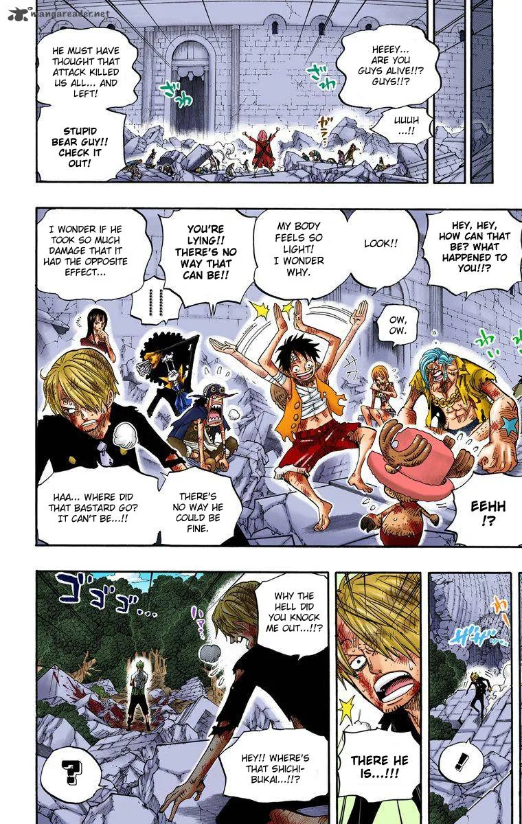 One Piece - Colored Chapter 485 page 19
