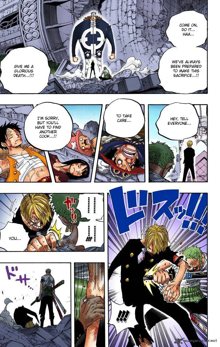 One Piece - Colored Chapter 485 page 14