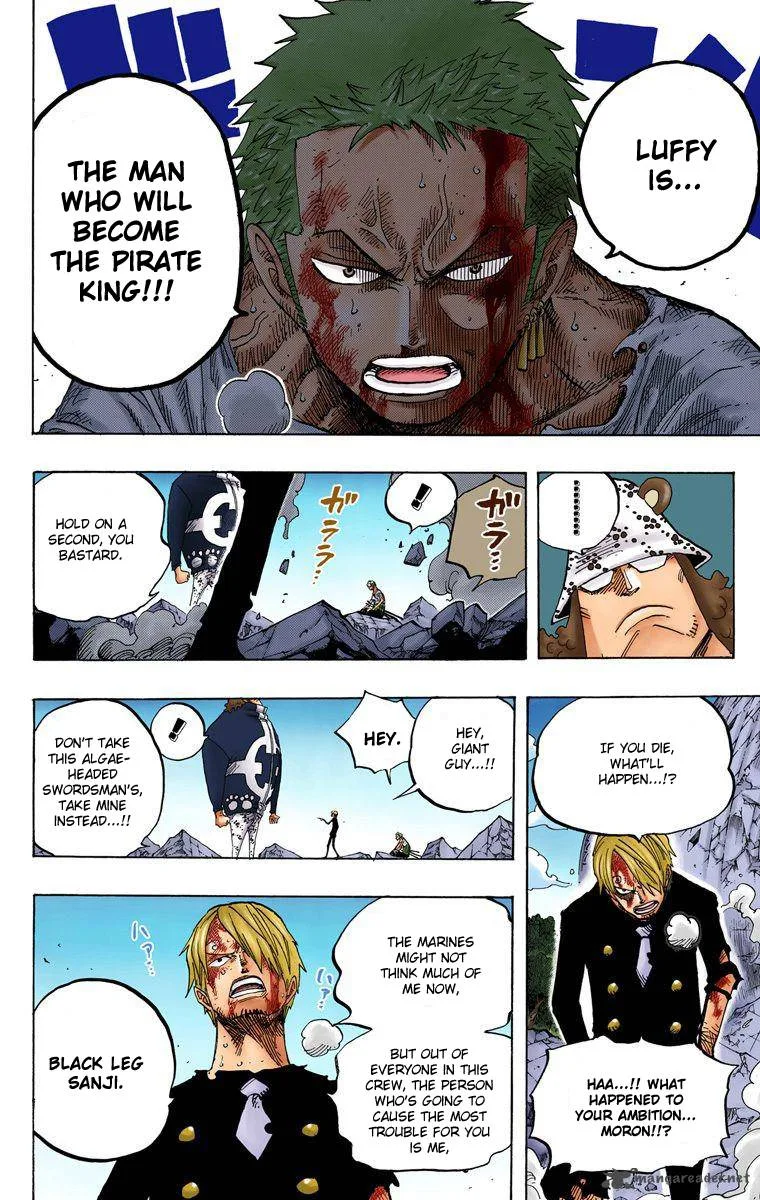 One Piece - Colored Chapter 485 page 13