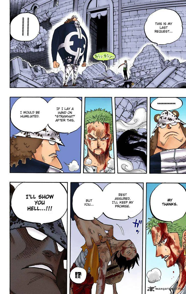 One Piece - Colored Chapter 485 page 15