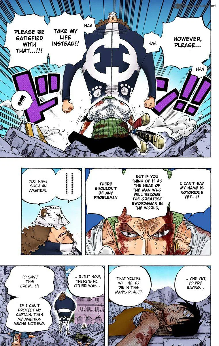 One Piece - Colored Chapter 485 page 12