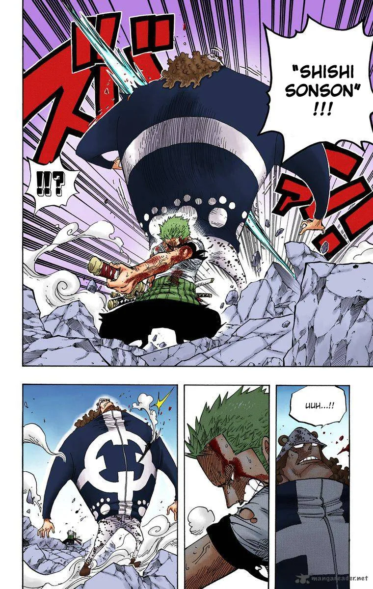 One Piece - Colored Chapter 485 page 7