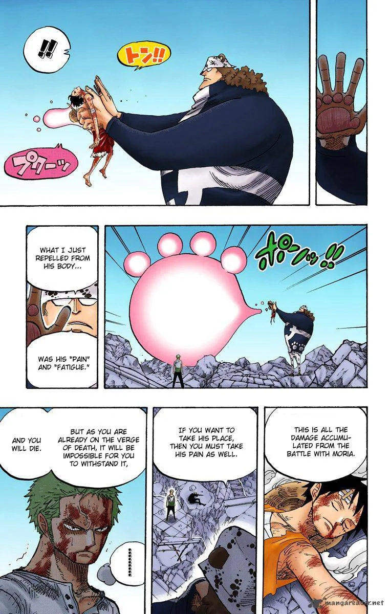 One Piece - Colored Chapter 485 page 16