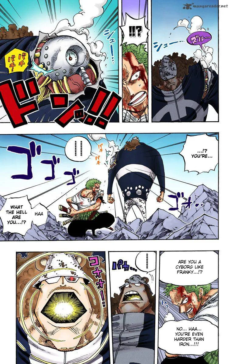 One Piece - Colored Chapter 485 page 8