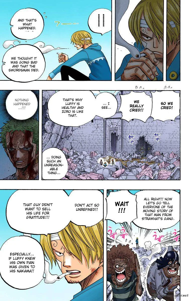 One Piece - Colored Chapter 486 page 10