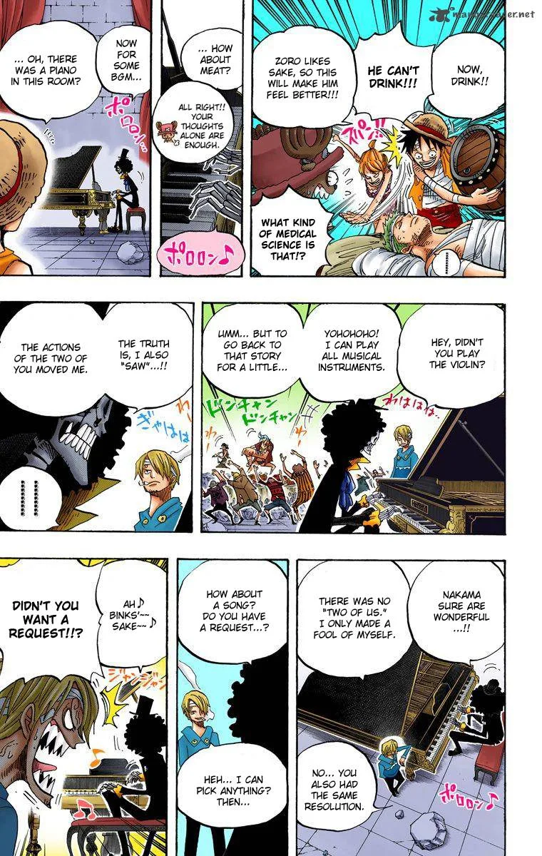 One Piece - Colored Chapter 486 page 14