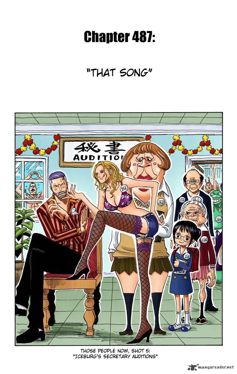 One Piece - Colored Chapter 487 page 2