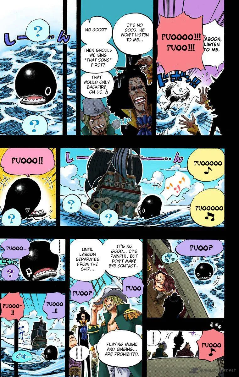 One Piece - Colored Chapter 487 page 8