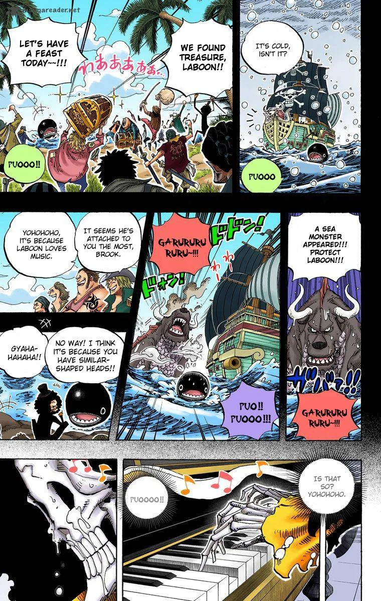 One Piece - Colored Chapter 487 page 6