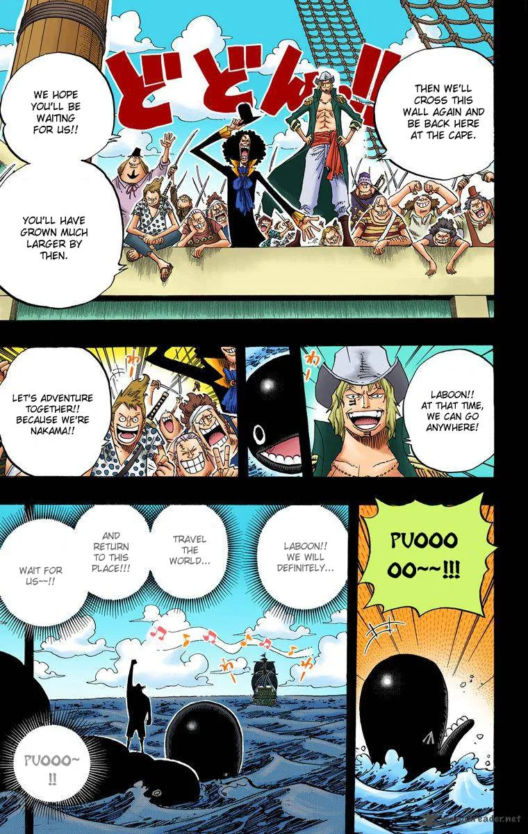 One Piece - Colored Chapter 487 page 12