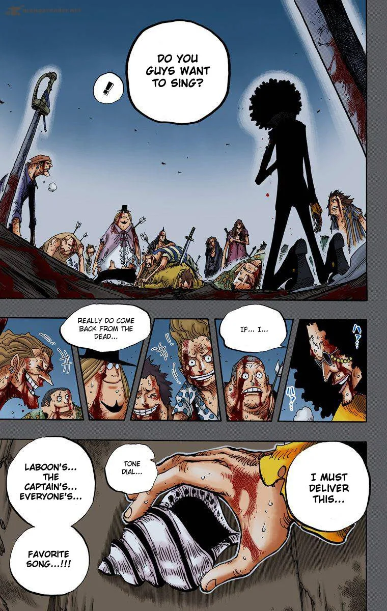 One Piece - Colored Chapter 488 page 10